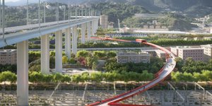 Μια γεφυρα του Ρέντσο Πιάνο και ένας νέος πεζόδρομος