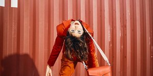 Η Ελευθερία σε μια αλλόκοτη πόζα για δοκιμασία του GNTM