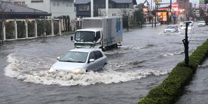 Καταρρακτώδης βροχή έπληξε την Ιαπωνία