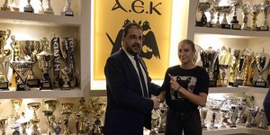 Η Κατερίνα Δαλάκα στην ΑΕΚ
