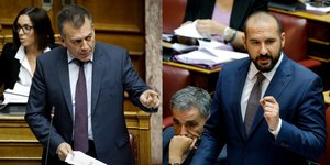 Καβγάς ξέσπασε μεταξύ του Γιάννη Βρούτση και του Δημήτρη Τζανακόπουλου