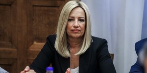 Η πρόεδρος του ΚΙΝΑΛ Φώφη Γεννηματά