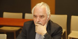 O πρώην υπουργός Εργασίας, Γεώργιος Κουτρουμάνης κατέθεσε για την υπόθεση Novartis