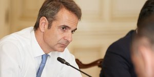 Ο πρωθυπουργός Κυριάκος Μητσοτάκης 