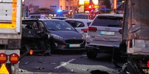 Τρακαρισμένα αυτοκίνητα στη Γερμανία