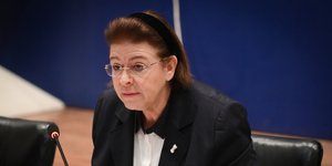 Η υπουργός Πολιτισμού, Λίνα Μενδώνη