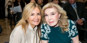 Η Μαρέβα Μητσοτάκη με την Μαριάννα Β. Βαρδινογιάννη