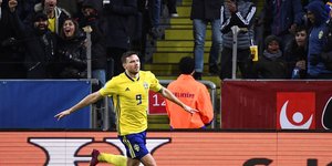 Ο Μάρκους Μπεργκ σκόραρε κατά της Ισπανίας