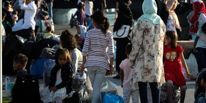 Μετανάστες και πρόσφυγες στη Μόρια