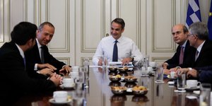 Συναντήσεις του Κ. Μητσοτάκη με εκπροσώπους επενδυτών