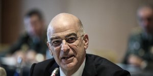 Ο υπουργός Εξωτερικών, Νίκος Δένδιας