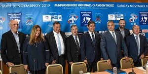 Εκκίνηση για τον 37ο Αυθεντικό Μαραθώνιο Αθήνας με Μεγάλο Χορηγό τον ΟΠΑΠ