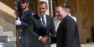 Νίκος Παναγιωτόπουλος Μάικ Πομπέο