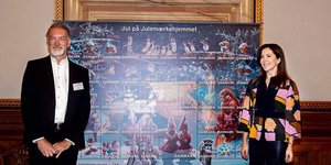 Η πριγκίπισσα Μαίρη χαμογελά