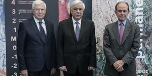 O Προκόπης Παυλόπουλος στα εγκαίνια του Μουσείου Γουλανδρη