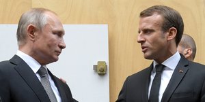 Τηλεφωνική συνδιάλεξη Πούτιν-Μακρόν με επίκεντρο Συρία και Ουκρανία