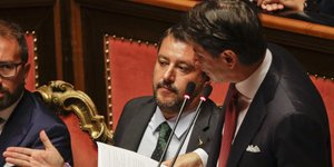 Ματέο Σαλβίνι και Τζουζέπε Κόντε