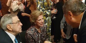 Τέως βασιλιάς Κωνσταντίνος με Αννα Μαρία και την κόρη τους Θεοδώρα