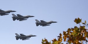 τεσσερα f-16 φύλλα δεντρο