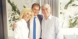 Παλιούς «συνταξιδιώτες» από το Ποτάμι συνάντησε στην Κομοτηνή ο Χάρης Θεοχάρης