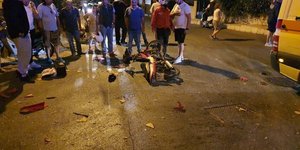 Τροχαίο στην Κρήτη: Σε σοβαρή κατάσταση οδηγός ντελίβερι [εικόνες]