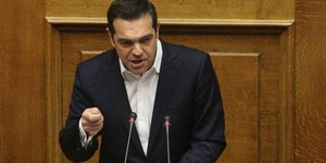 O πρόεδρος του ΣΥΡΙΖΑ Αλέξης Τσίπρας