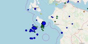 Χάρτης σεισμών