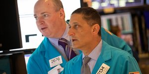 Χρηματιστές στη Νέα Υόρκη