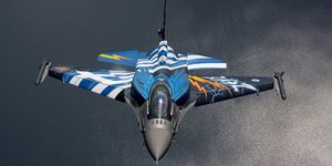 Ενα από τα F-16 της ομάδας «ΖΕΥΣ»