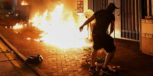 H κατάσταση είναι χαοτική στο Χονγκ Κονγκ