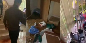 Εικόνες από τη λεηλατημένη βίλα του Έβο Μοράλες