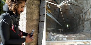 Στιγμές πριν την έναρξη των ερευνών