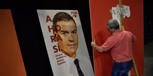 Αφίσα του Πέδρο Σάντσεθ