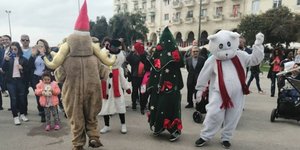 Οι ήρωες της «Ονειρούπολης» στην πλατεία Αριστοτέλους