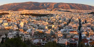αθήνα από ψηλα πολυκατοικίες 