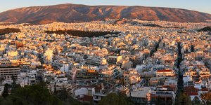 αθήνα από ψηλα πολυκατοικίες