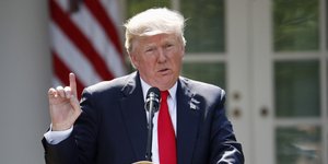 Ο Αμερικανός πρόεδρος, Ντόναλντ Τραμπ