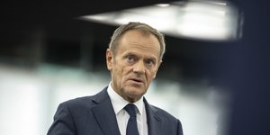 Ο απερχόμενος πρόεδρος του Ευρωπαϊκού Συμβουλίου, Ντόναλντ Τουσκ