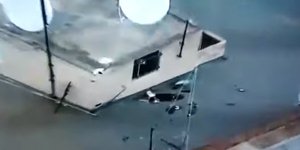 Εικόνα από τα όσα κατέγραψε το drone της ΕΛ.ΑΣ. στα Εξάρχεια