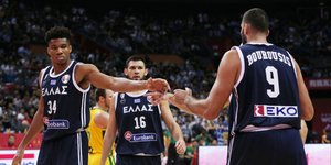 Αντετοκούνμπο, Μπουρούσης, Παπανικολάου στο Μουντομπάσκετ