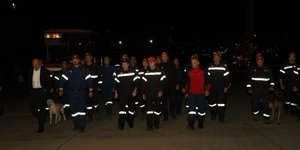 Επιστροφή της ελληνικής αποστολής έρευνας και διάσωσης από την Αλβανία