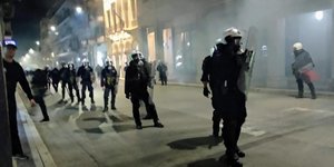 Επεισόδια στο κέντρο της Πάτρας