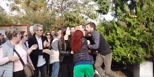 Ενταση στο ΑΠΘ με την αντιπροσωπεία του ΣΥΡΙΖΑ