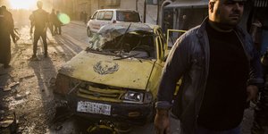 Βομβαρδισμός σε πόλη της Συρίας της Δευτέρα 11 Νοεμβρίου
