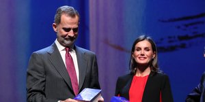 Ο βασιλιάς Φελίπε και η βασίλισσα Λετίθια