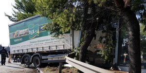 Το φορτηγό στον Κηφισό