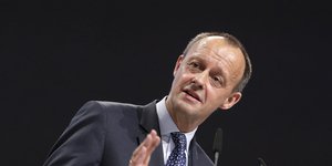 Ο πολιτικός του CDU της Γερμανίας, Φρίντριχ Μερτς