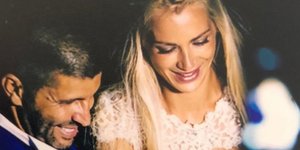 Η Βικτώρια Καρύδα και ο σύζυγός της, Γιάννης Μακρής