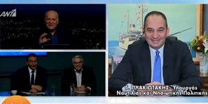 Στο σκοτάδι βυθίστηκε για λίγη ώρα η εκπομπή του Γιώργου Παπαδάκη