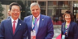 Ο Περιφερειάρχης Αττικής, Γιώργος Πατούλης στην Κίνα